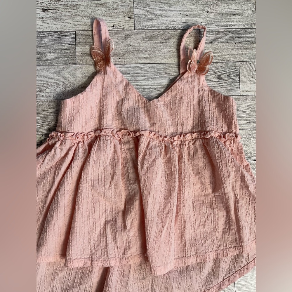 Girls butterfly top